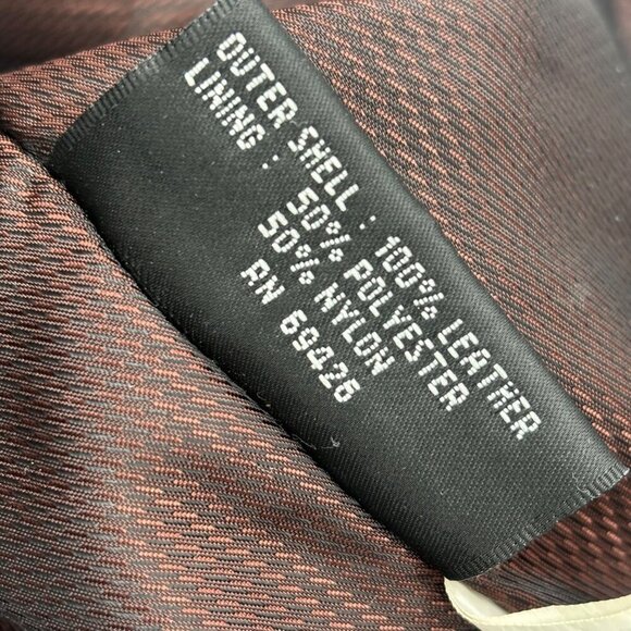 Wilsons Leather Vest Mens XL Black Suede Button Up Adjustable Back Strap Western - Picture 5 of 12